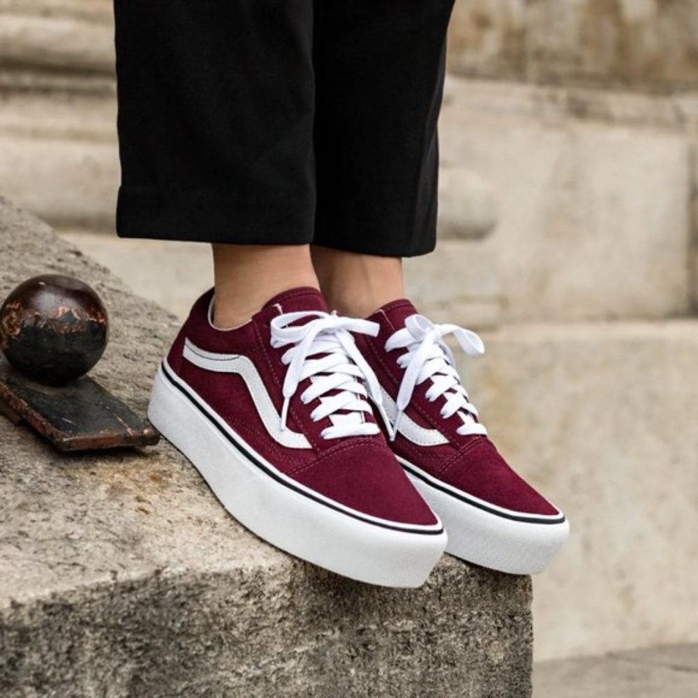 Vans Old Skool Platform Sneakers - Picture 9 of 9